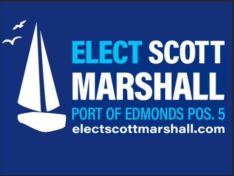 Scott Marshall  for Port of Edmonds Commissioner-at-Large Position 5 